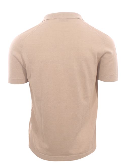 polo camicia misto lino LA BOTTEGA DEL CASHMERE | 87189451